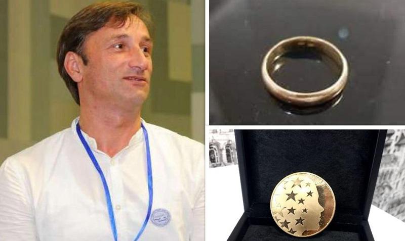 "უკრაინელი მოსწავლეებისა და მასწავლებლების დასახმარებლად გადავწყვიტე გავყიდო დედის  მიერ დატოვებული ბეჭედი და ჩემი ჯილდოს მონეტა" - ლადო აფხაზავა