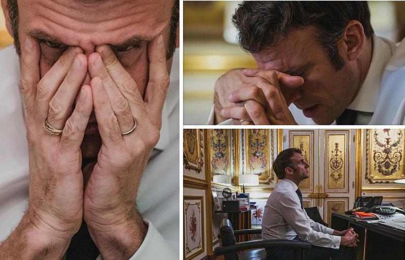 იმედგაცრუება და სასოწარკვეთა - ემანუელ მაკრონის პირადი ფოტოები და პრეზიდენტის განცდები უკრაინის ომის ფონზე