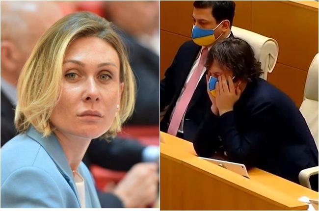 "ირაკლი კობახიძის პოსტკოვიდური პრობლემა თვალებზე რატომ უხარია ოპოზიციას ასე?" - როგორ ხსნის წილოსანი კობახიძის რეაქციას პრეზიდენტის პარლამენტში გამოსვლისას