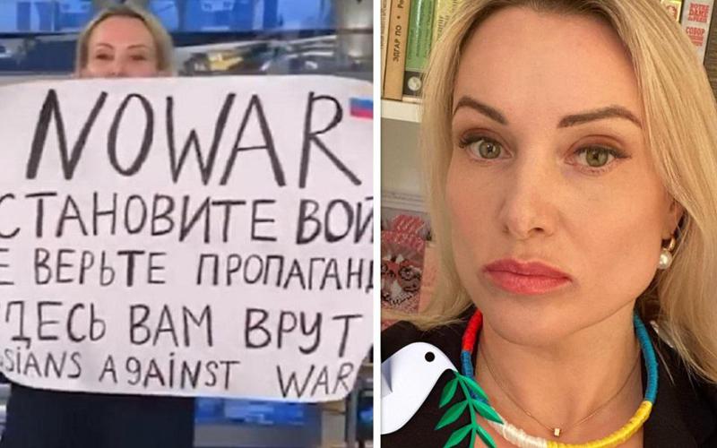 "მრცხვენია, რადგან ხალხის ზომბირების საშუალებას ვაძლევდი" - რას ამბობდა მარინა ოვსიანიკოვა რუსული ტელეარხის ეთერში პროტესტამდე: ქალი, რომელსაც ათასობით ადამიანი  მადლობას უხდის