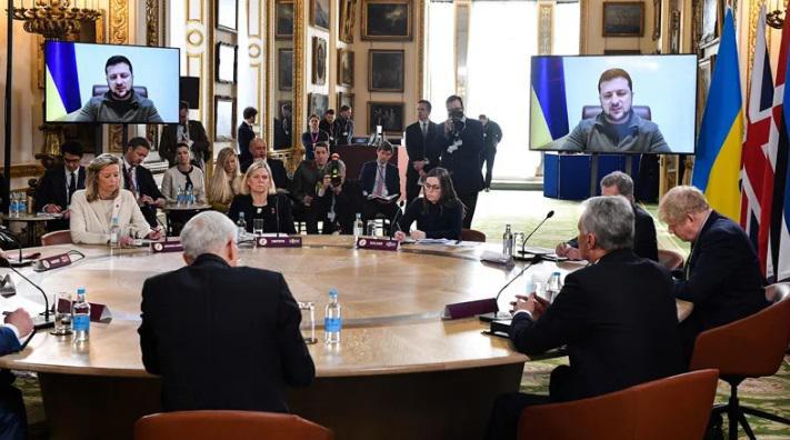 "ჩვენ ჯერ კიდევ შეგვიძლია შევაჩეროთ რუსეთის საომარი მანქანა, ჩვენ ჯერ კიდევ შეგვიძლია შევაჩეროთ ადამიანთა მკვლელობა" - ზელენსკი დასავლელ ლიდერებს