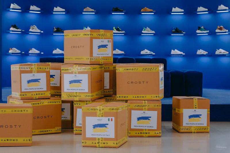 CROSTY-ს მხარდაჭერა უკრაინას