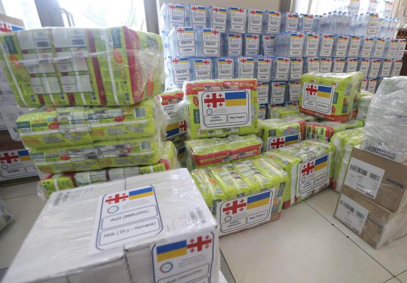 სემეკი უკრაინელი ხალხის დასახმარებლად ჰუმანიტარულ ტვირთს აგზავნის