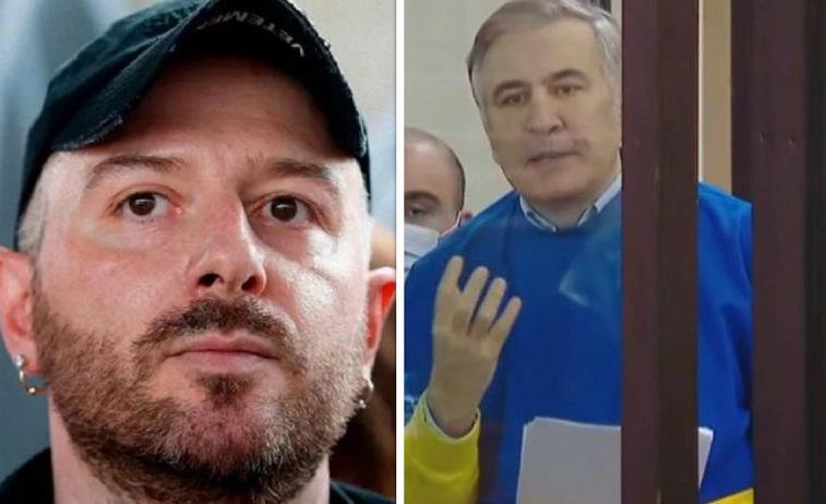 "არ მინდა სხვას ვაწყენინო, უნდა ვთქვა..." - სააკაშვილის განცხადებით, დემნა გვასალიამ მას საჩუქრად უკრაინის დროშის ფერებიანი მაისური გამოუგზავნა