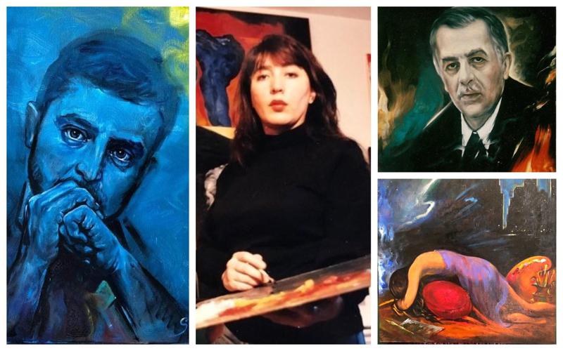 "ზელენსკის ხატვისას მსურდა გადმომეცა სახე ადამიანისა, რომელიც ამოცანის წინაშეა" - ვინ არის ამერიკაში მცხოვრები მხატვარი, რომელსაც ცნობილ კლასიკოსებს ადარებენ