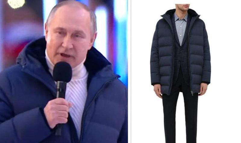 "ვიდრე რუსები შაქრის რიგში დგანან... " - რა ღირს Loro Piana-ს ქურთუკი, რომელიც  პუტინს ლუჟნიკის მოედანზე ეცვა