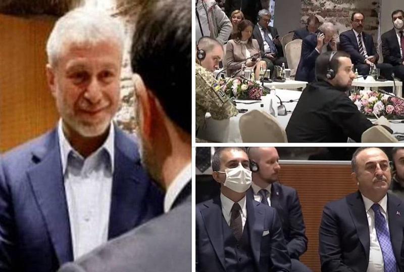 აბრამოვიჩი, ერდოღანი, ჩავუშოღლუ და სხვები - ფოტო და ვიდეო კადრები სტამბოლიდან, სადაც რუსეთ-უკრაინის დელეგაციებს შორის შეხვედრა მიმდინარეობს