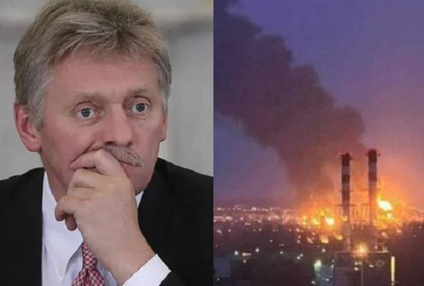 "მომხდარი ვერ აღიქმება კომფორტული პირობების შექმნად მოლაპარაკებების გასაგრძელებლად" - პესკოვი ბელგოროდში ნავთობის საცავში გაჩენილ ხანძარზე