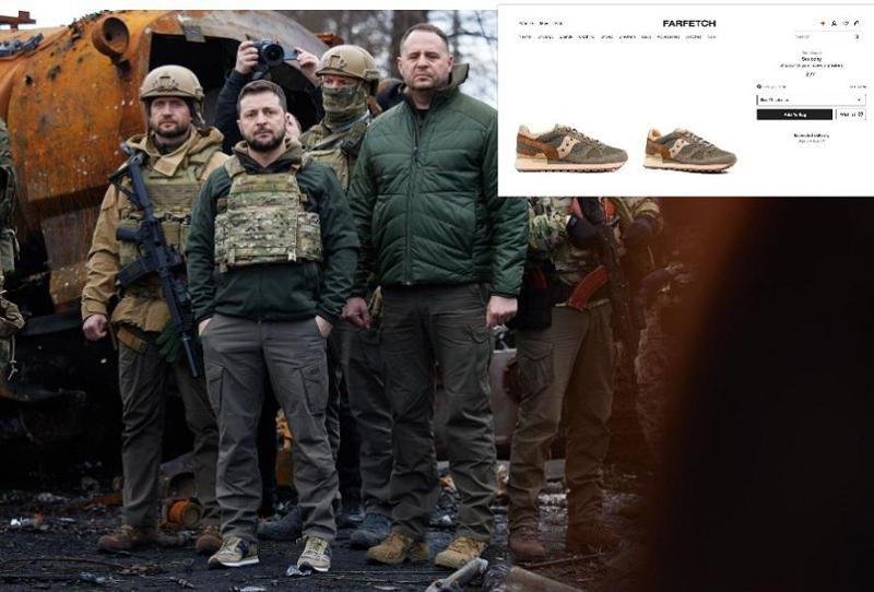 "სამმილიონიანი ღატაკი ქვეყნის პოზიცია-ოპოზიცია გადატყლარჭული ხომ დაგვდის..." - რა ღირს ვოლოდიმირ ზელენსკის ფეხსაცმელი, რომელსაც სოციალურ ქსელში განიხილავენ