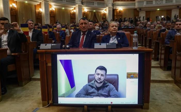 "მსოფლიოს არ სურდა დაენახა ყირიმის ოკუპაცია და საქართველოს წინააღმდეგ ომი" - ვოლოდიმირ ზელენსკი