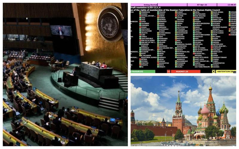 24 ქვეყანა, რომელმაც გაეროდან რუსეთის გაძევებას მხარი არ დაუჭირა: მათ შორის არის ჩინეთი - როგორ პასუხობს კრემლი გადაწყვეტილებას?