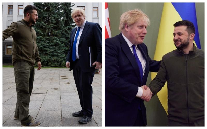 "კეთილი იყოს შენი მობრძანება, მეგობარო!" - რას წერს ვოლოდიმერ ზელენსკი ბორის ჯონსონთან შეხვედრაზე: ფოტოები უკრაინის პრეზიდენტის "ფეისბუქიდან"