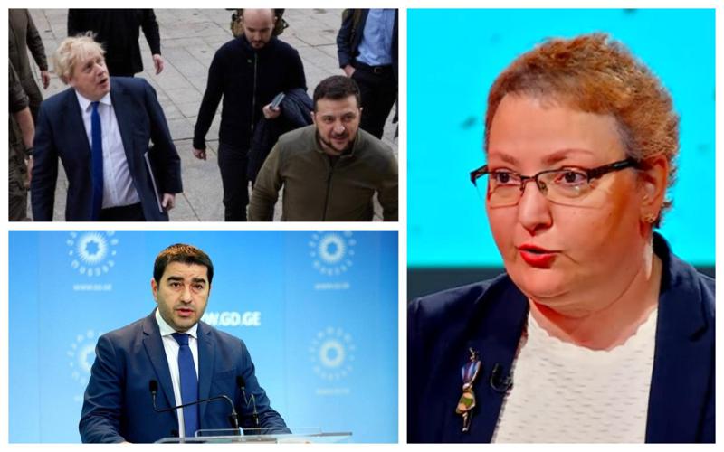 "არაუშავს პაპუაშვილი თუ არ ჩავა უკრაინაში, აგერ სიურპრიზად ბორის ჯონსონი ჩავიდა... საბედნიეროდ, მას არავინ აიგივებს საქართველოსთან" - ხიდაშელი