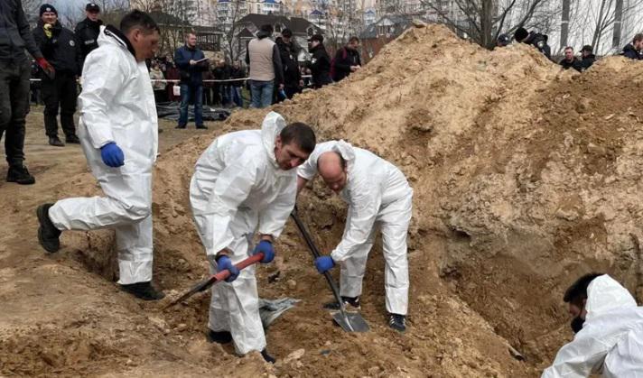 "განზრახ მკვლელობები ჩაიდინეს“ - ბუჩას მერის თქმით, დაღუპულების თითქმის 85%-ს ნატყვიარი აქვს
