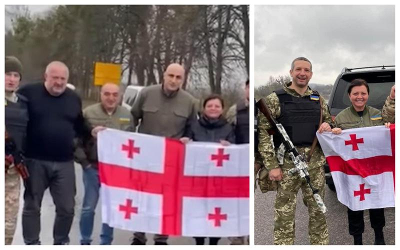 "ნაცმოძრაობის" წევრები გიორგი მარგველაშვილთან ერთად უკრაინაში იმყოფებიან - რას აცხადებენ პარტიაში?