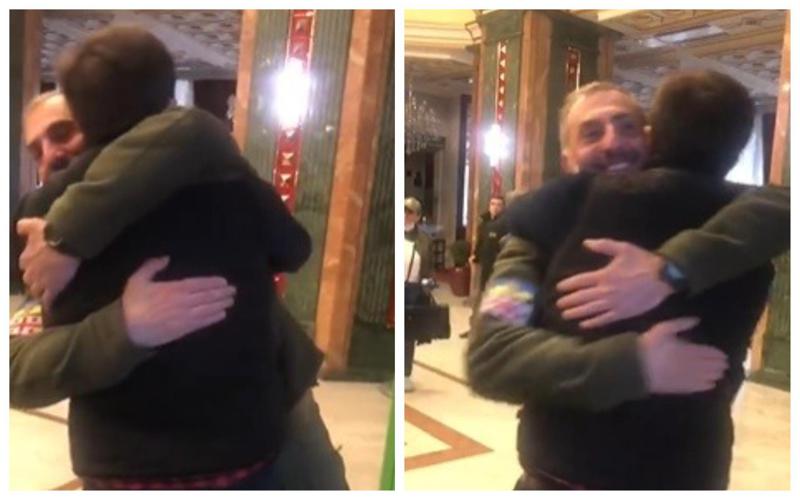"ომი ვერ დაგვაშორებს... ჩემმა მეგობარმა აქაც მომაგნო!" - ალეკო ელისაშვილისა და ლევან იოსელიანის ემოციური შეხვედრა უკრაინაში (ვიდეო)