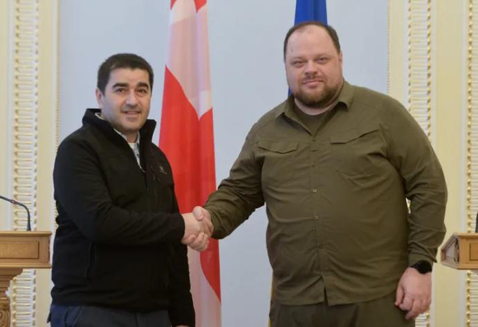 რას აცხადებს რუსლან სტეფანჩუკი შალვა პაპუაშვილთან შეხვედრის შემდეგ?