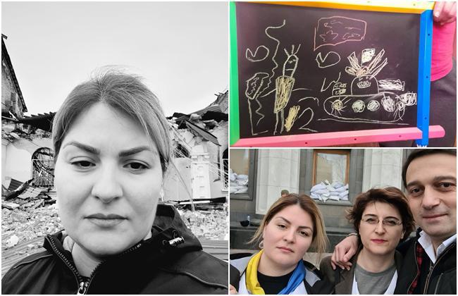 "უკრაინაში წასვლის წინ ლაზარეს და მარიამს ვუთხარი, რომ პარიზში მივდიოდი, მაგრამ ყველაფერი ვიცითო, მითხრეს... უკრაინა დაგიხატეთო" - რას ჰყვება ანა ნაცვლიშვილი უკრაინაში ვიზიტზე