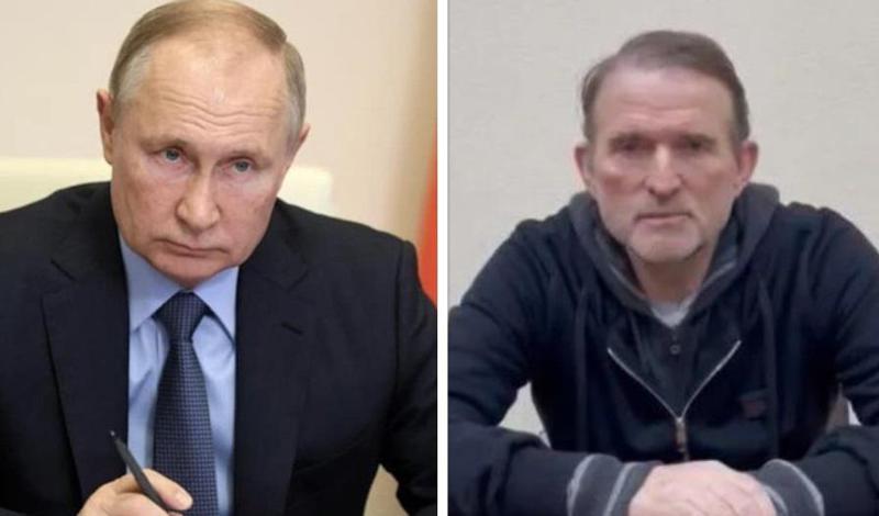 "პუტინმა ნახა ვიდეო, რომელშიც მედვედჩუკი მას მიმართავს" - რას აცხადებენ კრემლში უკრაინელი ოლიგარქის შესახებ