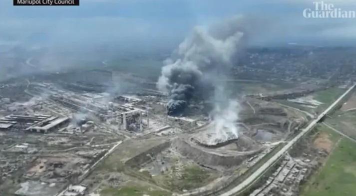 "აზოვსტალის" ქარხანაში შეფარებულ ბავშვებს არ აქვთ საკმარისი საკვები, გრძნობენ, რომ მძიმე ბომბები ჩამოვარდა, ასე გამოიყურება ჯოჯოხეთი!"- რუსლან სტეფანჩუკი