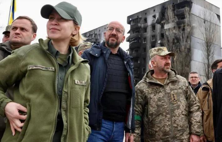 "ისტორია უკრაინაში ჩადენილ ომის დანაშაულებს არ დაივიწყებს" - შარლ მიშელი