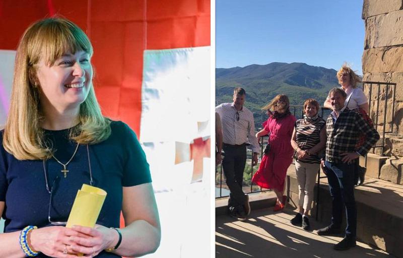 "მზიან დღეს ვატარებ ჩემს სტუმრებთან" - რას წერს და რა ფოტოებს აქვეყნებს სანდრა რულოვსი