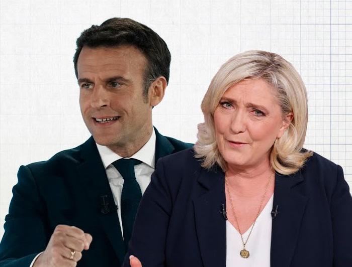 არსებული პროგნოზით, საფრანგეთის საპრეზიდენტო არჩევნების მეორე ტურში, 58,2 %-ით ემანუელ მაკრონი იმარჯვებს