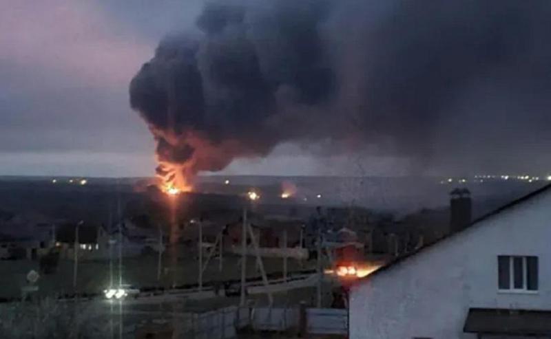 ხანძარი რუსეთის ბელგოროდის ოლქში მდებარე იარაღის საცავში -  როგორია ვითარება უკრაინის საზღვრის სიახლოვეს, სადაც "ტერორისტული საფრთხის“ ყვითელი დონე გაახანგრძლივეს