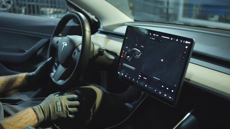 Tesla-ს სერვისი „თეგეტა მოტორსში“