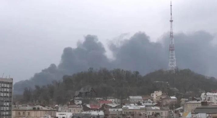 მერის ინფორმაციით, ლვოვში აფეთქებებია