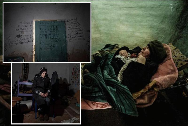 სარდაფებში გამოკეტილი ადამიანები და კედელზე მონიშნული, რუსების მიერ დახვრეტილთა გვარები - ომი და მოხუცები (ფოტორეპორტაჟი)