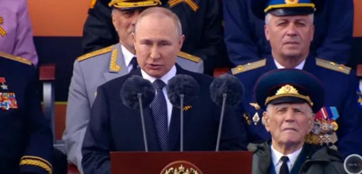 "ნატო-მ დაიწყო აქტიური სამხედრო მოცვა ჩვენს სიახლოვეს... რუსეთმა პროაქტიულად უპასუხა აგრესიას, ეს იყო იძულებითი გადაწყვეტილება" -  რა თქვა პუტინმა აღლუმზე?