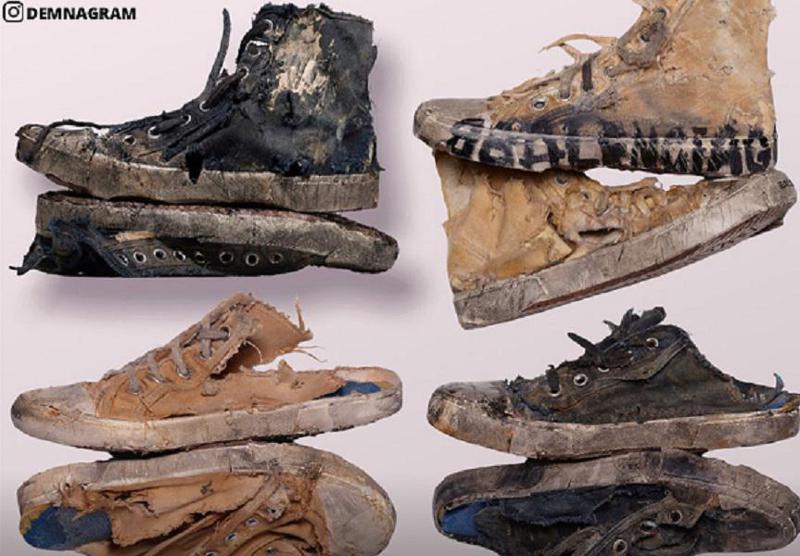 "პარიზელი უსახლკარო", თუ უკრაინის ომის თემატიკა - რა ღირს დემნა გვასალიას ახალი ნამუშევარი, "გაცვეთილი ფეხსაცმელი", რომელსაც სოცქსელებში განხილვა მოჰყვა