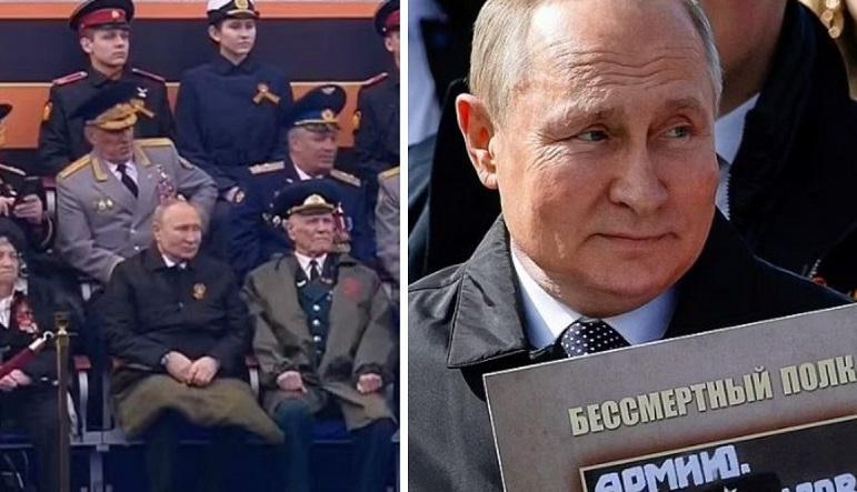 პლედი მუხლებზე და სიარულის უჩვეულო მანერა - რას წერს მედია პუტინის ჯანმრთელობის მდგომარეობაზე 9 მაისს მისი საჯარო სივრცეში გამოჩენის შემდეგ