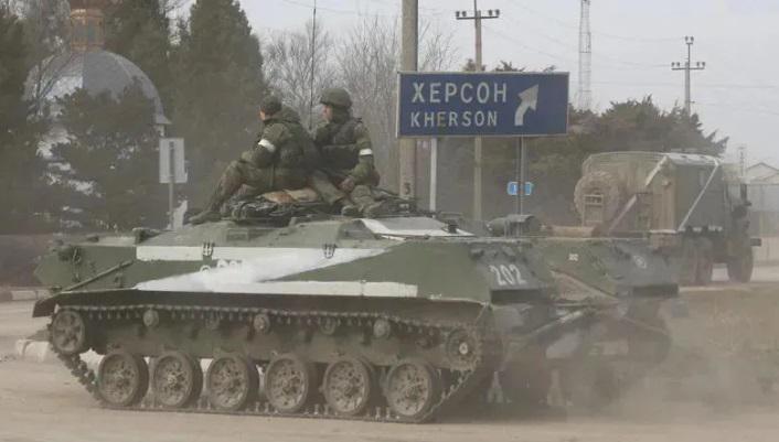 ხერსონის ოლქის პრორუსი ლიდერი ვლადიმერ პუტინს ოლქის ანექსიის თხოვნით მიმართავს - მედია