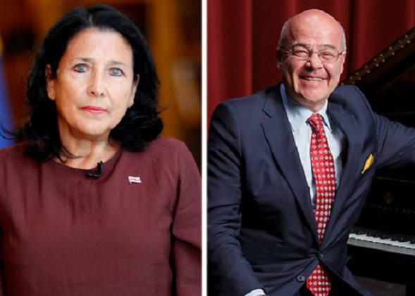 "ლექსო გავიცანი ნიუ-იორკში, თითქმის 40 წლის წინ... სადაც შემეძლო, მისი კონცერტი არ გამომიტოვებია" - პრეზიდენტი პიანისტ ლექსო თორაძის გარდაცვალებას ეხმაურება