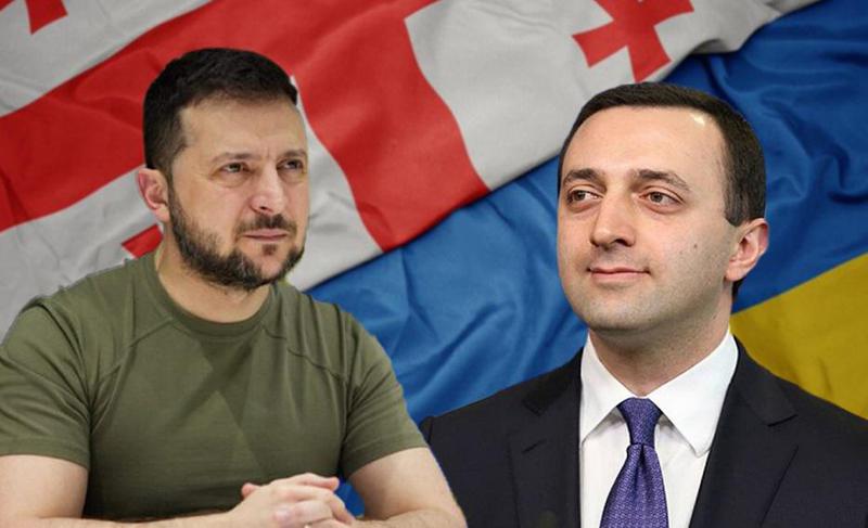 "თქვენ შეგიძლიათ ყოველ დღე ილოცოთ ზელენსკიზე, მე ვილოცებ ჩვენს ქვეყანაზე და ქვეყნის გამთლიანებაზე" - ირაკლი ღარიბაშვილი ჟურნალისტს