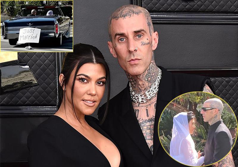 კორტნი კარდაშიანი და ტრევის ბარკერი კალიფორნიაში ოფიციალურად დაქორწინდნენ: ვარსკვლავური წყვილის საქორწინო ცერემონიის დეტალები