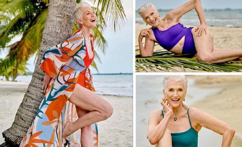 74 წლის მეი მასკი საცურაო კოსტიუმში - ილონ მასკის დედის თამამი ფოტოსესია და მაგალითი, რომ ნებისმიერ ასაკში შესაძლებელია შესანიშნავად გამოიყურებოდე