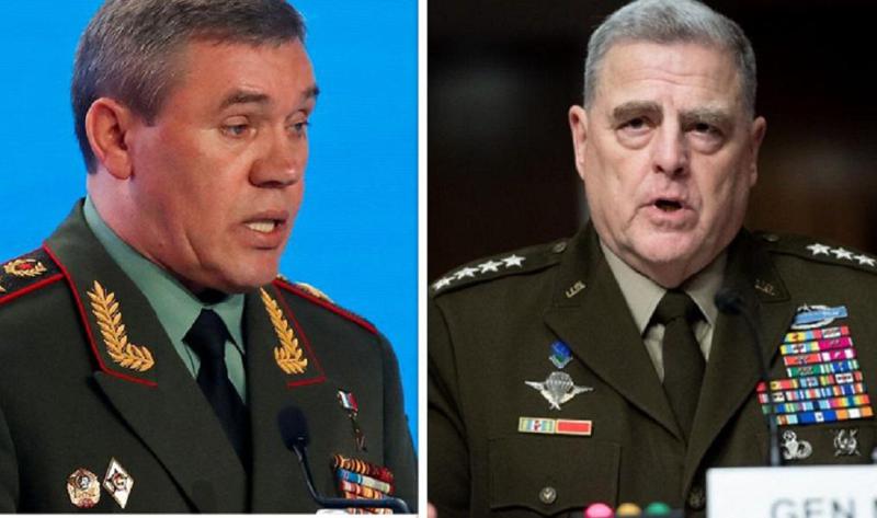 "მცირე იმპულსი დიპლომატიის ფრონტზე" - რუსეთის უკრაინაში შეჭრის შემდეგ, ამერიკელი გენერალი მარკ მილი ვალერი გერასიმოვს პირველად ესაუბრა