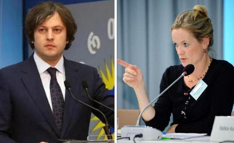 "ის არსად არის შესაშვები, არათუ გვარამიასთან..." - ირაკლი კობახიძე ვიოლა ფონ კრამონზე