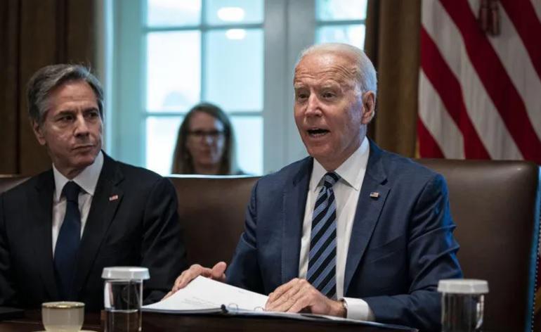 რუსეთმა ჯო ბაიდენს და ენტონი ბლინკენს ქვეყანაში შესვლა აუკრძალა