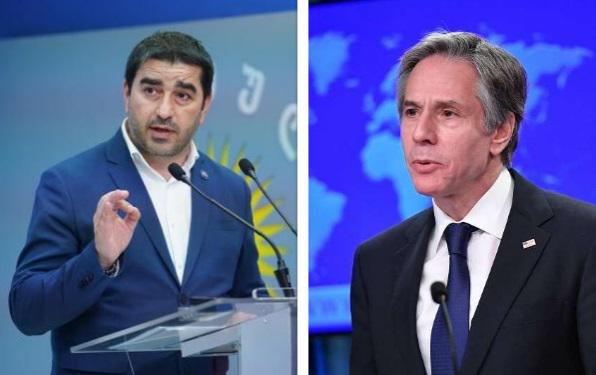 "ბლინკენის წერილის მთავარი შინაარსი რა იყო, რომ საგარეო საქმეთა მინისტრს ულოცავს თანამდებობაზე დანიშვნას... სხვანაირად როგორ შეიძლება იყოს გაგებული ეს წერილი" - პაპუაშვილი