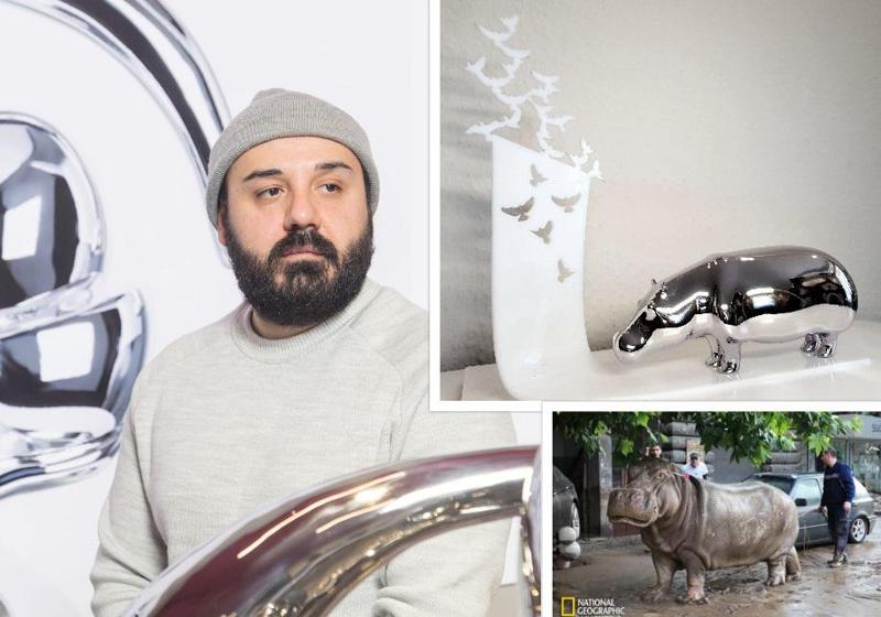 "ჩვენ ყველანი ამ ქვეყანაზე სტუმრად მოვდივართ..." - ვინ არის 13 ივნისის სტიქიის სიმბოლოდ ქცეული ჰიპოპოტამ ბეგის სკულპტურის ავტორი: ნიჭიერი, ახალგაზრდა მოქანდაკის ინტერვიუ