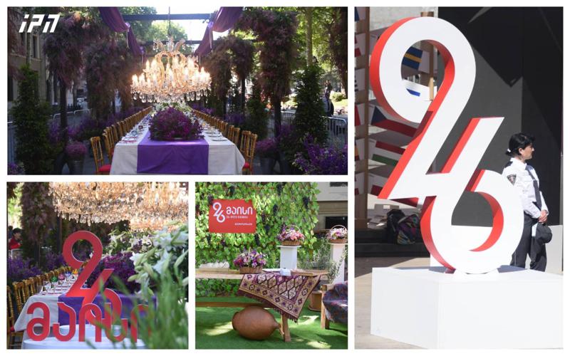 ულამაზესი სუფრა რუსთაველზე, სტენდები და საგამოფენო სივრცეები - რა ელოდებათ დედაქალაქის მთავარ გამზირზე მისულ მოქალაქეებს (ფოტოკოლაჟი)