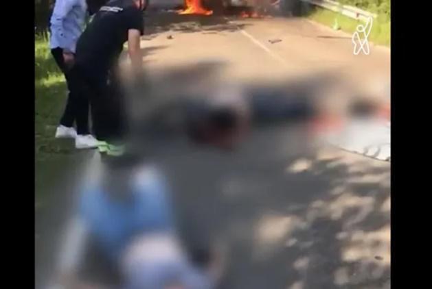 მცხეთასთან მიკროავტობუსი ჯებირს შეეჯახა - ერთი ადამიანი დაიღუპა და რამდენიმე დაშავდა