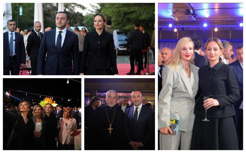 ვინ ესწრებოდა საზეიმო მიღებას მთაწმინდაზე და როგორ გამოიყურებოდნენ ნუნუკა თამაზაშვილი და ანუკი არეშიძე - მთავრობის ადმინისტრაცია 26 მაისის ფოტოებს აქვეყნებს