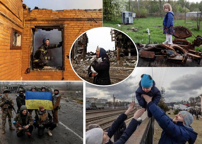 ომის 100 დღე ფოტოებში