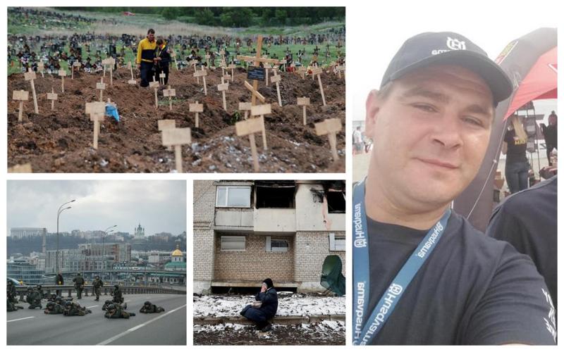 "ზოგჯერ ვამბობთ, ომია, მაგრამ ვუძლებთო... სინამდვილეში, ვერ ვუძლებთ - ჩვენ ხომ ისეთები ვეღარ ვიქნებით, როგორიც ომამდე ვიყავით" - ომის 100 დღე და უკრაინელი მოხალისის მონაყოლი