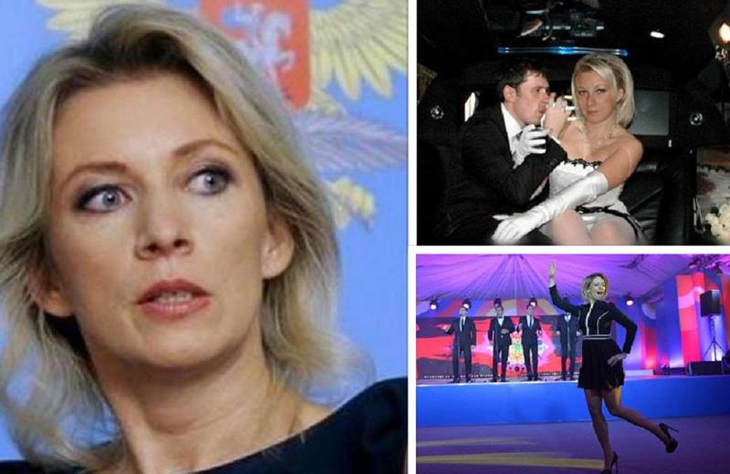 რუსი დიპლომატის, პოეტის, "ლეზგინკისა" და "კალინკას" მოცეკვავის, მარია ზახაროვას "უცნობი ცხოვრება" და ქორწილის სკანდალური ფოტოები